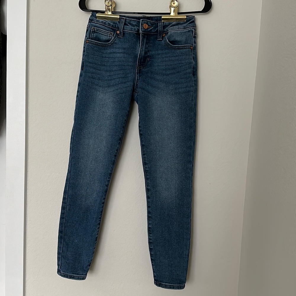 Kendall and Kylie blue jeans